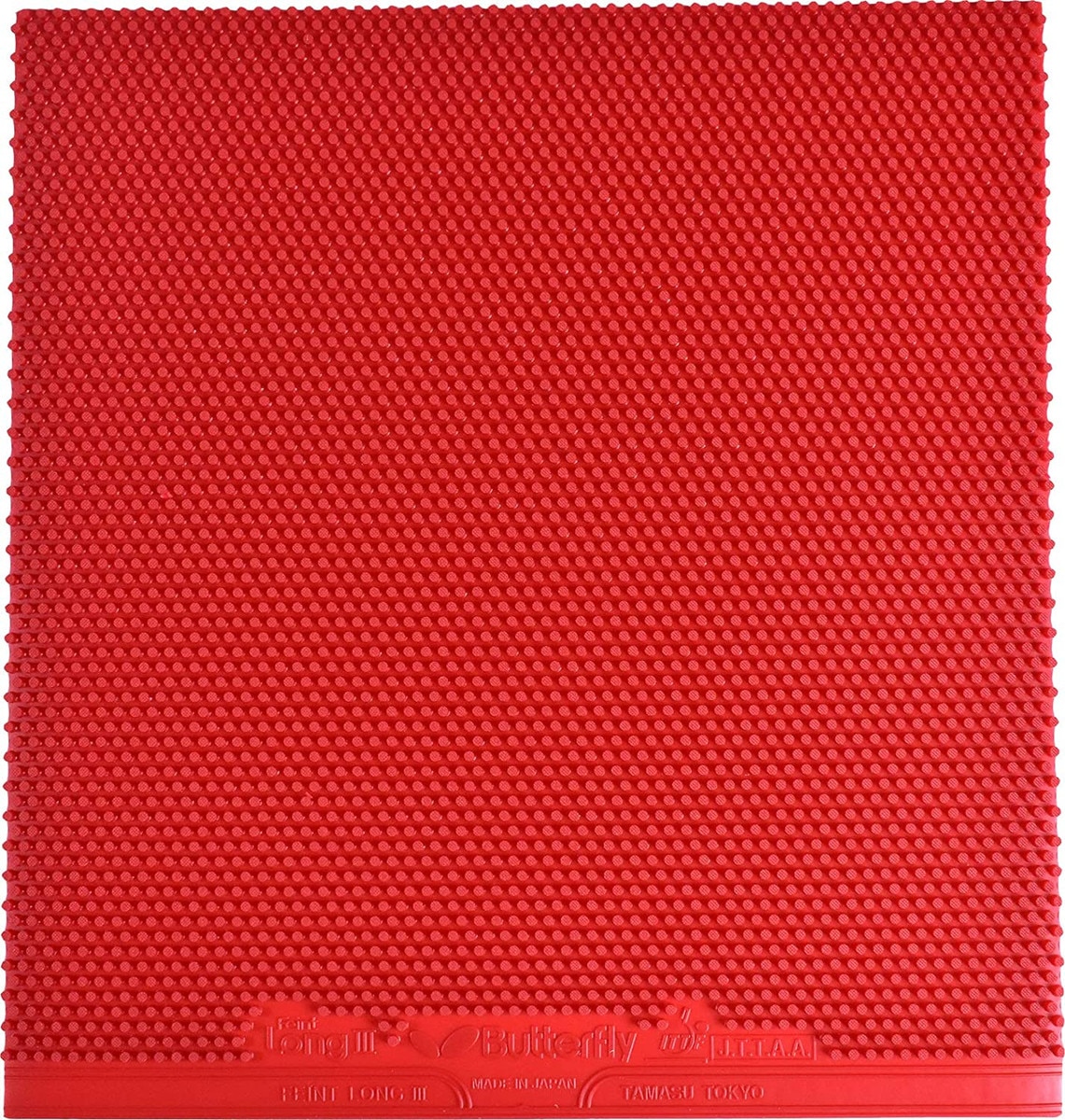 Feint Long III Table Tennis Rubber: Entire sheet of Feint Long III